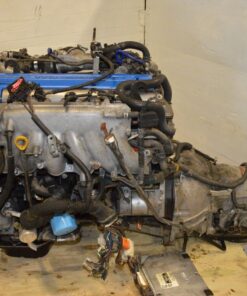 Alternative view of Toyota 2JZGTE VVTi Engine 3.0L DOHC Twin Turbo JDM 2jz Motor Auto Trans Wire Ecu