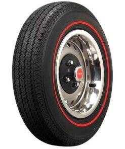 Coker Tire Classic 3/8 Inch Redline Radial Tire, 185R-15