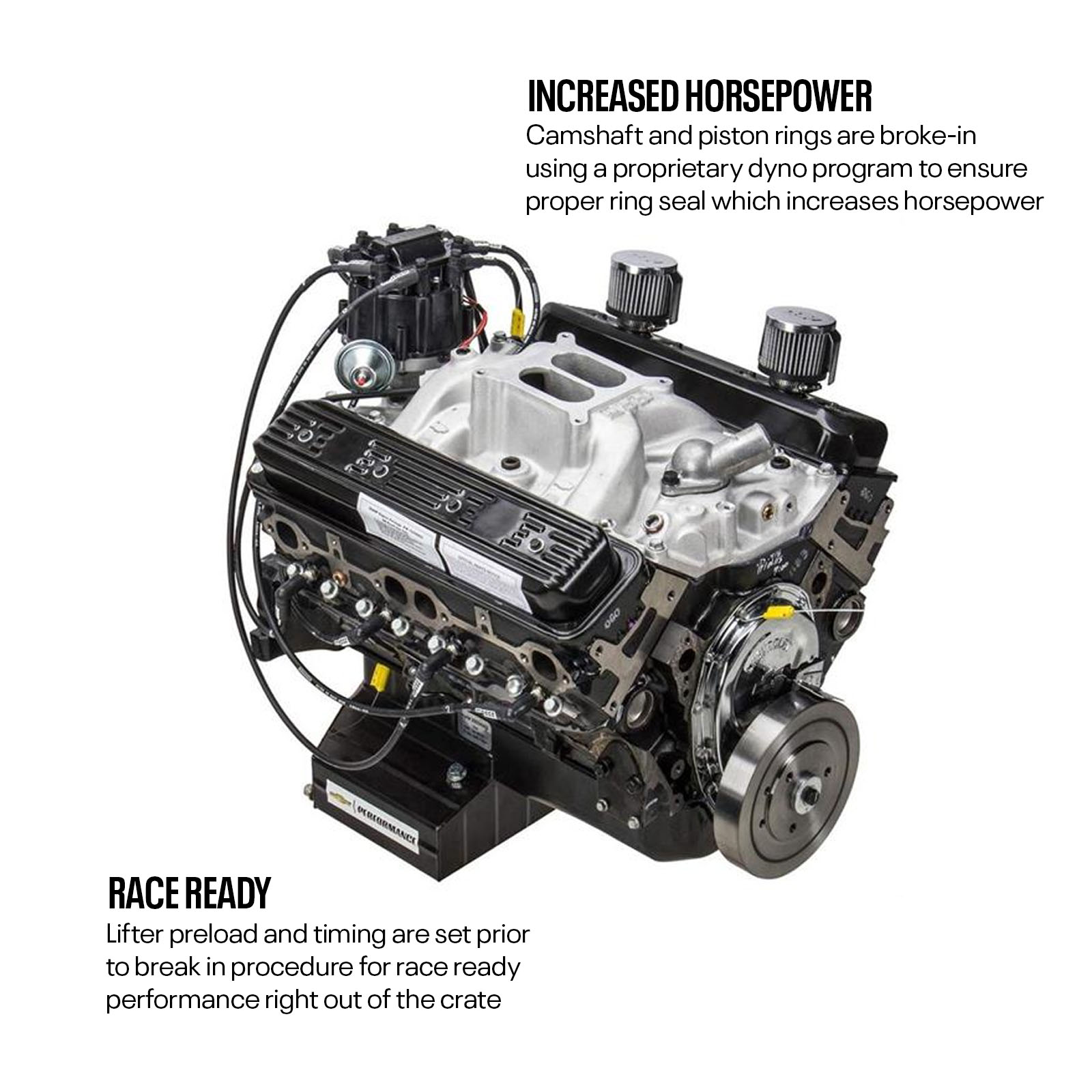 CT350 IMCA-Sealed 602 Crate Engine, Dyno Tested, Dressed - Image 3