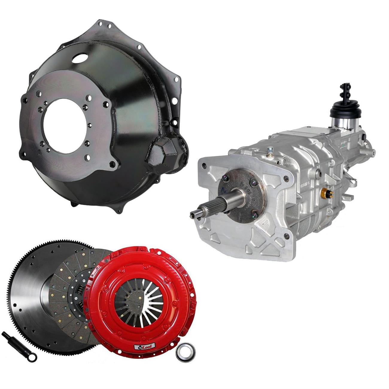 Toptier Powertrain GM LS TKX Trans/Clutch/Bellhousing Kit