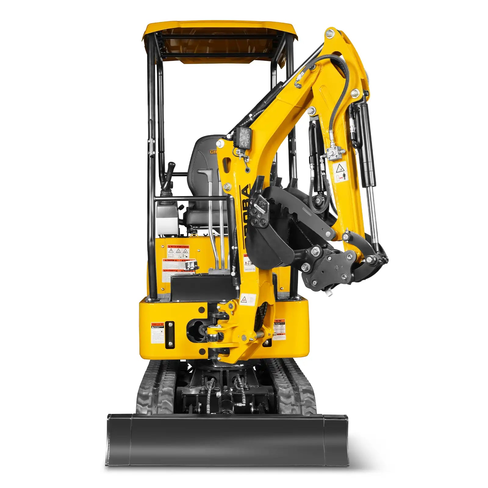 Mini Compact Excavator Kubota D722 Engine, 65.7" Max. Digging Depth, 1.2 Ton, 2700 LBS Operating Weight, MEC12 - Image 23