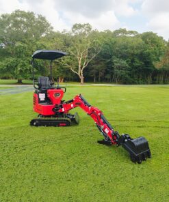Alternative view of Mini Compact Excavator HONDA GX390 Engine,  65.7" Max. Digging Depth, 1Ton, 2280 LBS Operating Weight,  MEC10