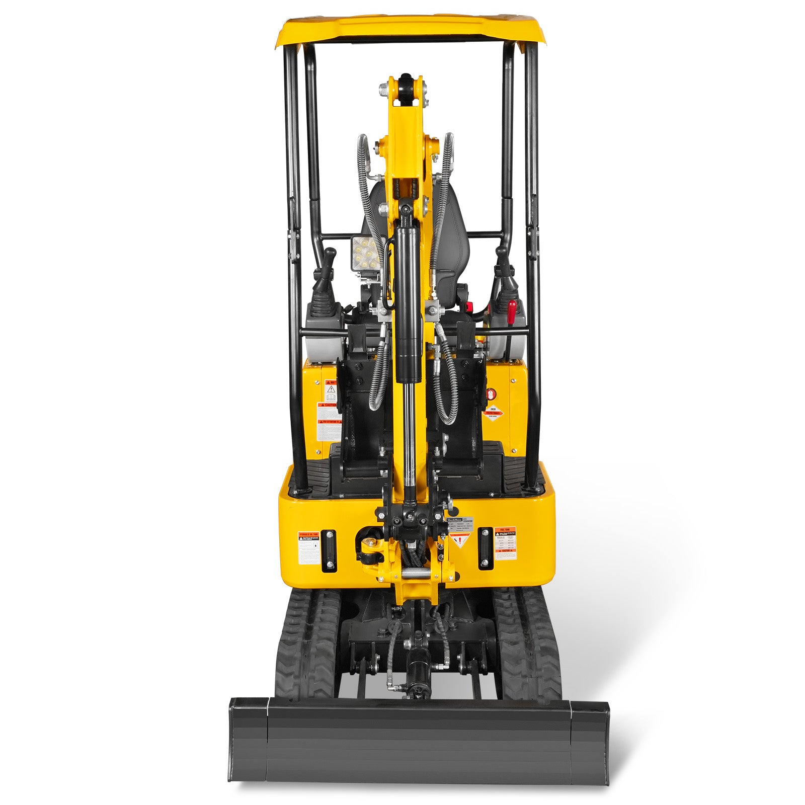 Mini Compact Excavator Kubota D722 Engine, 65.7" Max. Digging Depth, 1.2 Ton, 2700 LBS Operating Weight, MEC12 - Image 21
