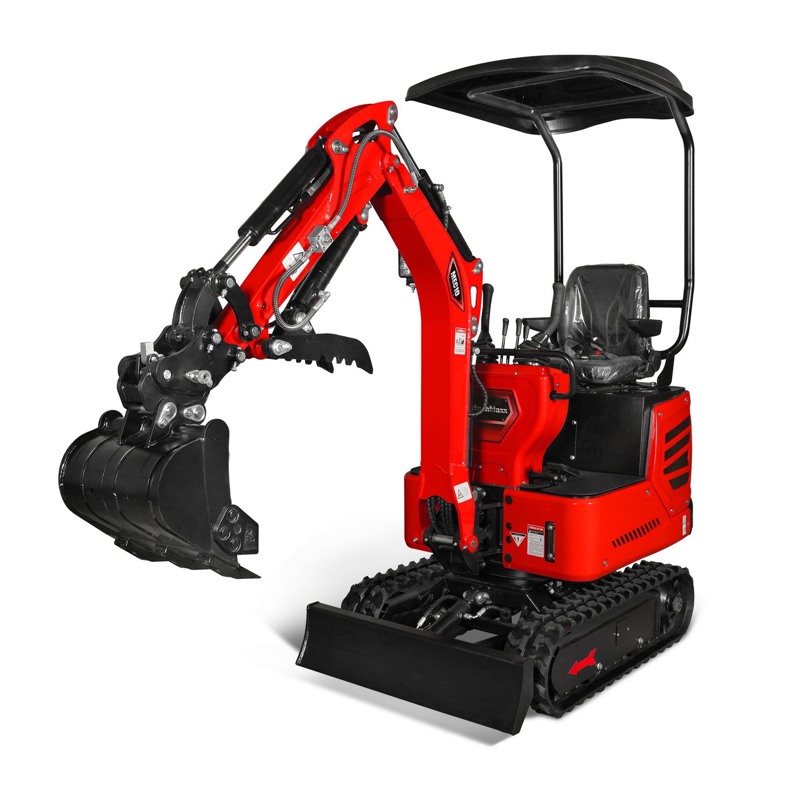 Mini Compact Excavator HONDA GX390 Engine, 65.7" Max. Digging Depth, 1Ton, 2280 LBS Operating Weight, MEC10 - Image 26